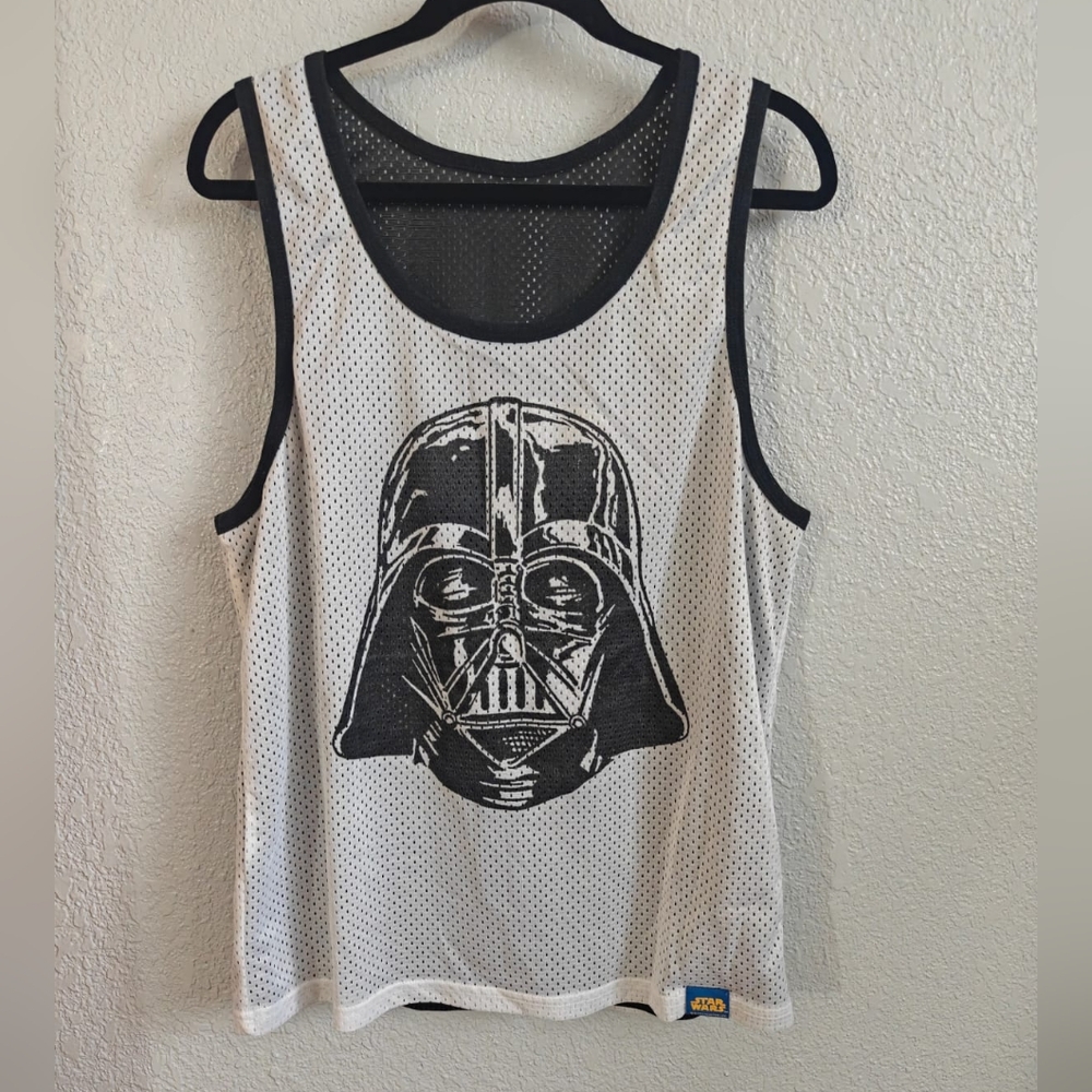 Star Wars Darth Vader/Storm Trooper Reversable Mesh Tank Top